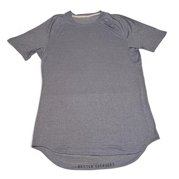 lululemon athletica Other - Lululemon Drysense Short Sleeve Shirt Mens Medium Gray Better Every Day Athletic